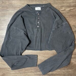 Joah Brown Vintage Henley Long Sleeve